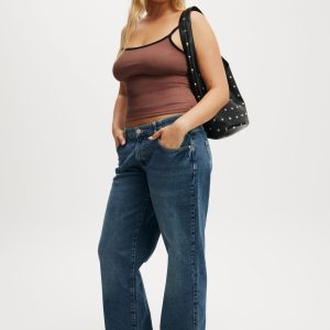 Low Rise Straight Jean