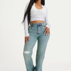 Curvy Stretch Straight Jean
