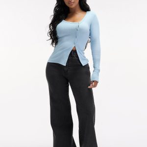 Curvy Stretch Wide Jean