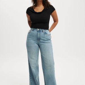 Curvy Stretch Wide Jean