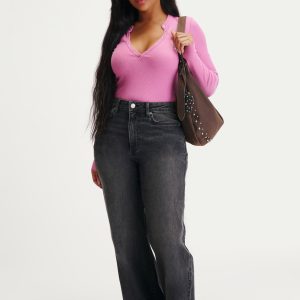 Curvy Stretch Wide Jean