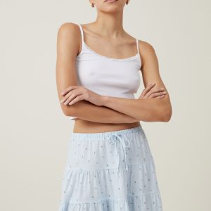 Haven Tiered Mini Skirt