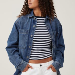 Oversized Denim Shirt