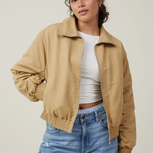 Scout Collared Bomber Jacket
