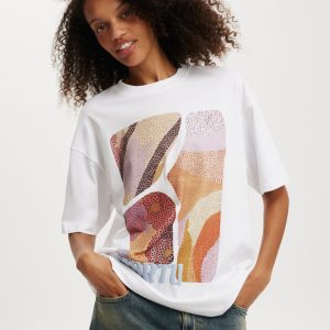 The Lcn Boxy Graphic Tee