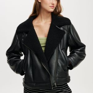 Dakota Faux Leather Aviator