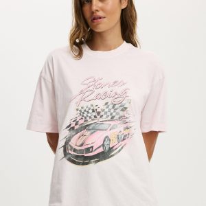Rolling Stones Boxy Graphic Tee