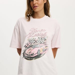 Rolling Stones Boxy Graphic Tee
