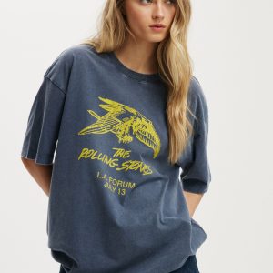 Rolling Stones Boxy Graphic Tee