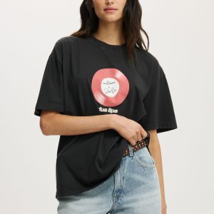 Dua Lipa Boxy Graphic Tee