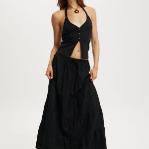 Haven Multi Tiered Maxi Skirt