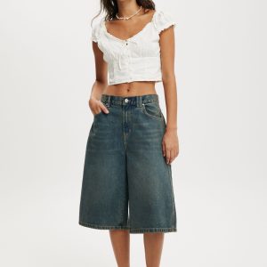 91 Baggy Denim Jort
