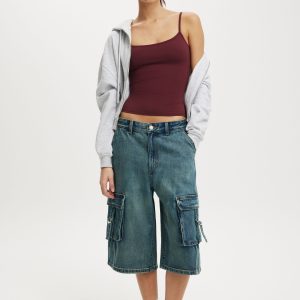 91 Baggy Denim Jort
