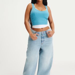 Curvy Boyfriend Super Baggy Jean