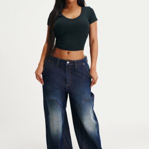 Curvy Boyfriend Super Baggy Jean