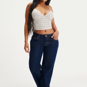 Curvy Low Rise Straight Jean