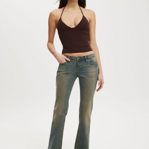 Low Rise Bootcut Jean