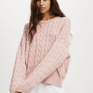 Cotton Crew Neck Sweater