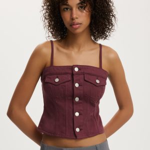 Willow Denim Corset
