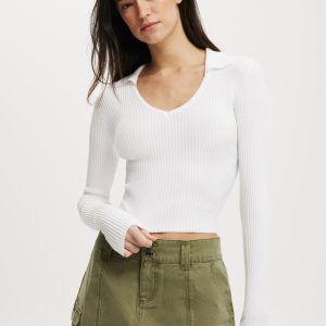 Everfine Rib V-Neck Polo