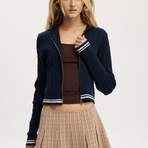 Everfine Double Zip Up Hoodie