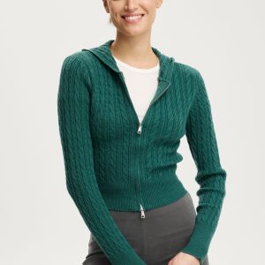 Everfine Double Zip Up Hoodie