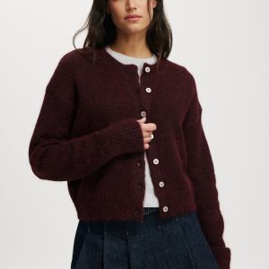 Lofty Luxe Crew Cardigan