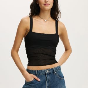 Brooke Mesh Cami