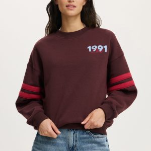 Graphic Crew Sweatshirt