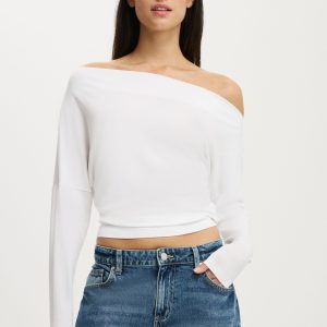 Peyton Off Shoulder Long Sleeve