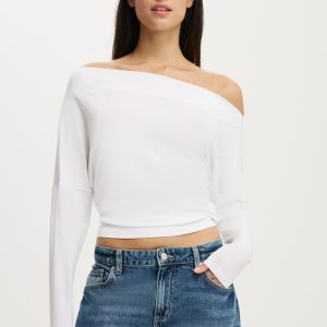 Peyton Off Shoulder Long Sleeve