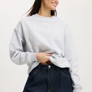 Oversized Fleece Sweatshirt
