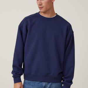 Box Fit Crew Sweater