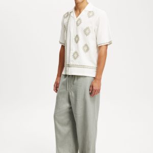 Super Baggy Linen Pant