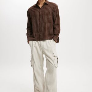 Baggy Pleat Cargo Pant
