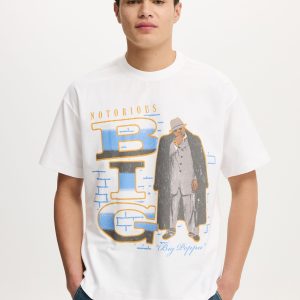 Biggie Smalls Box Fit T-Shirt