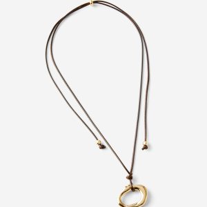 Cord Pendant Necklace