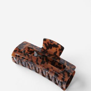 Extra Large Amber Hair Claw