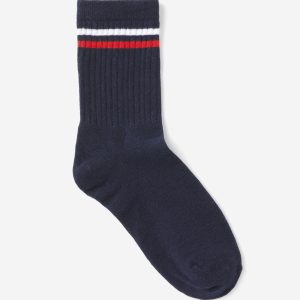 Retro Sporty Crew Sock
