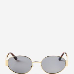 Celeste Metal Wavy Sunglasses