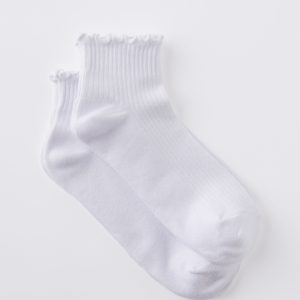 The Perfect Pair Frill Rib Ankle 2Pk