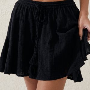 Hanky Hem Beach Mini Skirt