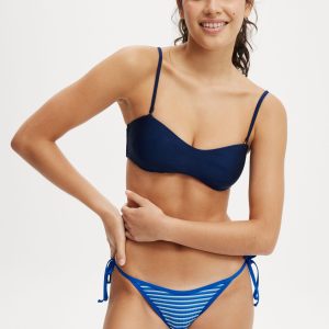 Curved Bandeau Bikini Top