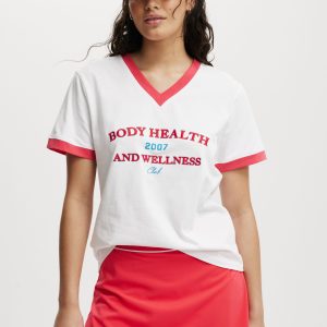 Active V Neck Tshirt