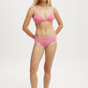 Sporty Mesh Cheeky Boyleg Brief