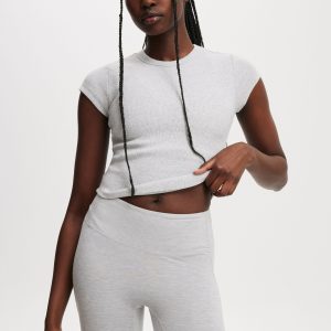 Active Curved Hem Baby Tee