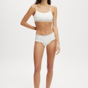 Branded Cotton Cheeky Boyshort