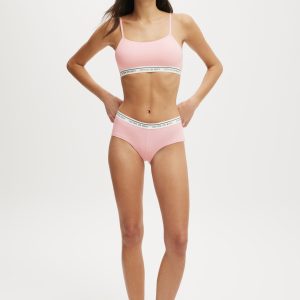 Branded Cotton Cheeky Boyshort